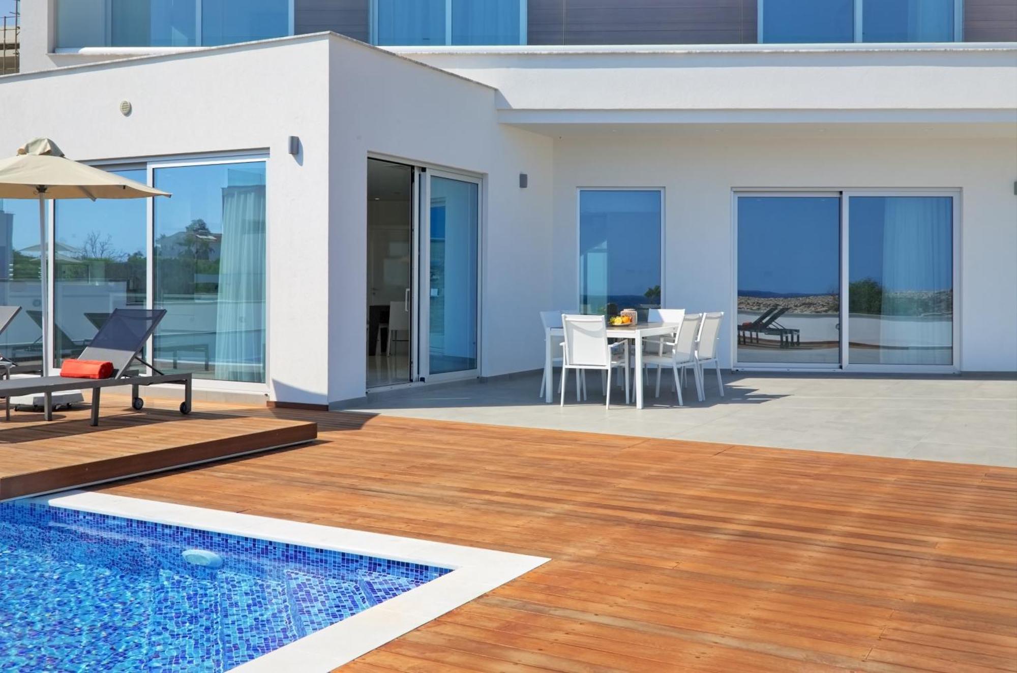 Beachfront Luxury Villa Idania Айя-Напа Екстер'єр фото