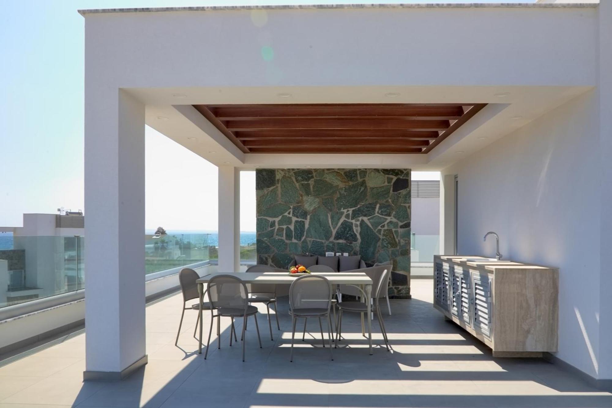 Beachfront Luxury Villa Idania Айя-Напа Екстер'єр фото
