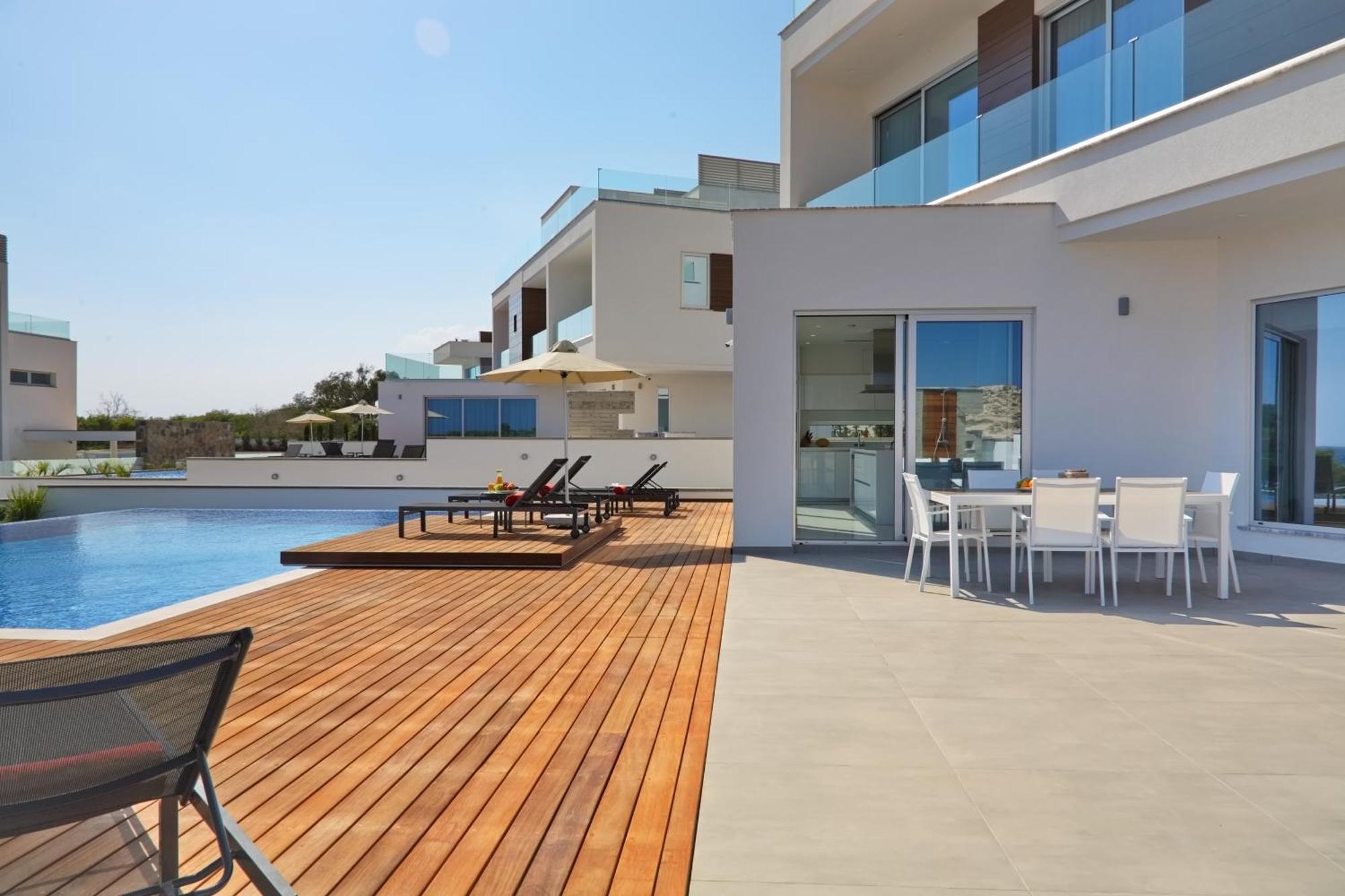Beachfront Luxury Villa Idania Айя-Напа Екстер'єр фото