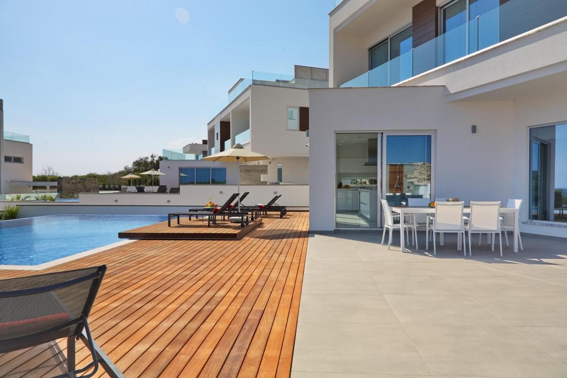 Beachfront Luxury Villa Idania Айя-Напа Екстер'єр фото