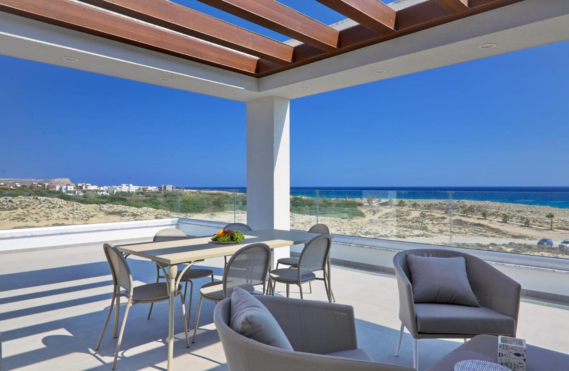 Beachfront Luxury Villa Idania Айя-Напа Екстер'єр фото