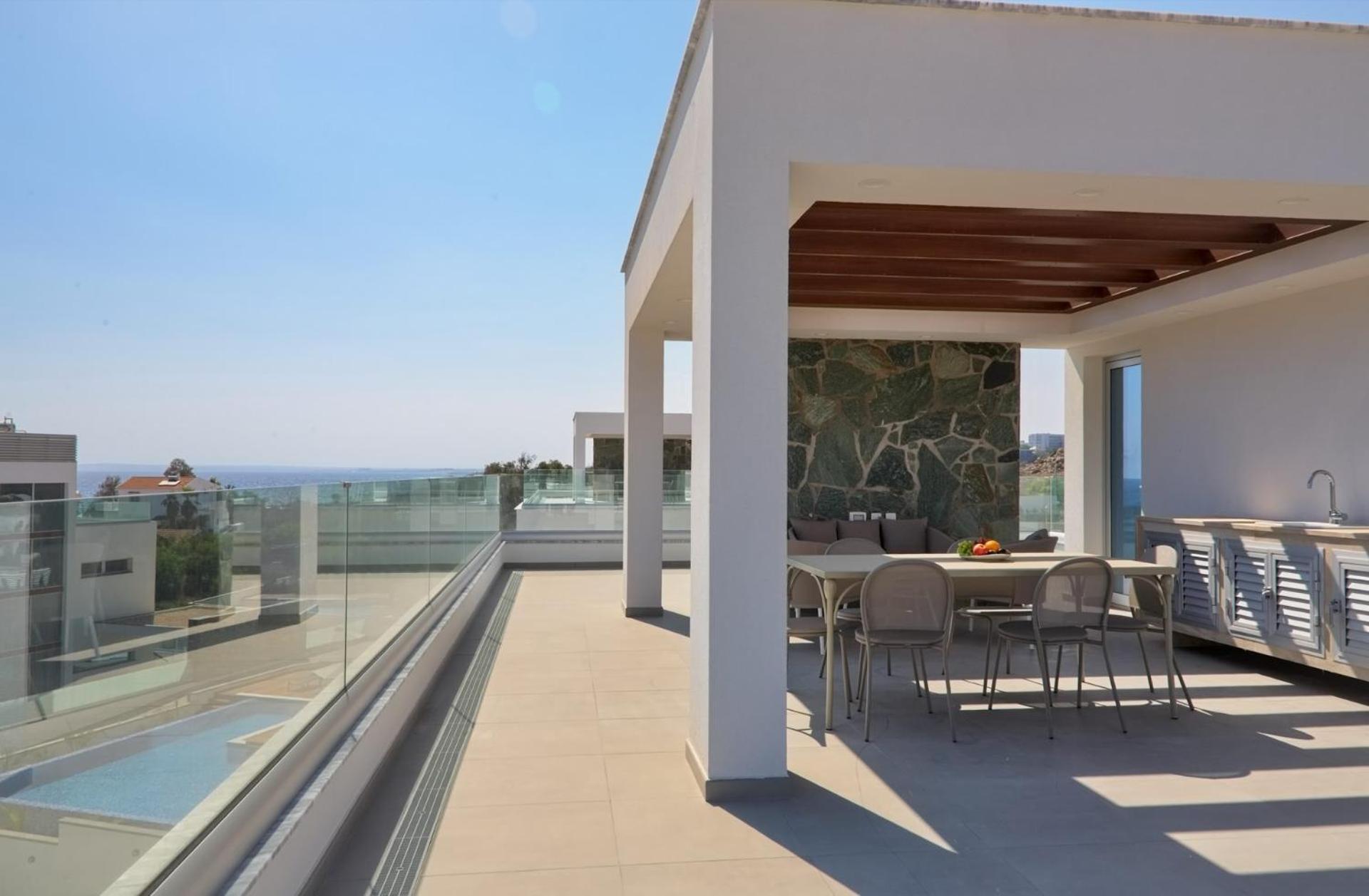 Beachfront Luxury Villa Idania Айя-Напа Екстер'єр фото