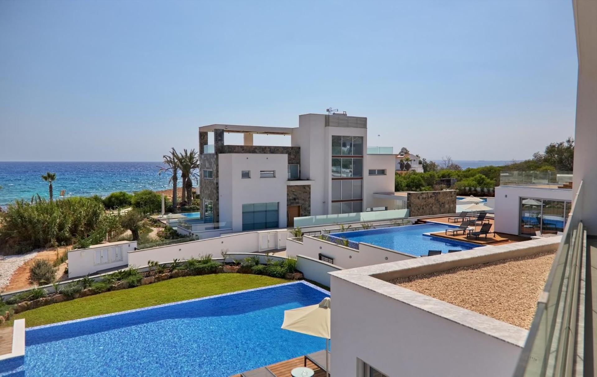 Beachfront Luxury Villa Idania Айя-Напа Екстер'єр фото