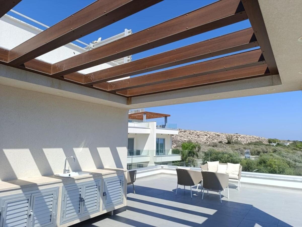 Beachfront Luxury Villa Idania Айя-Напа Екстер'єр фото